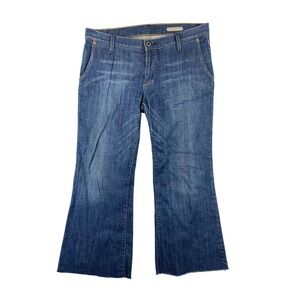 Chip and Pepper Arctic Fox Bootcut Jeans Women's 31 Blue Stretch Denim